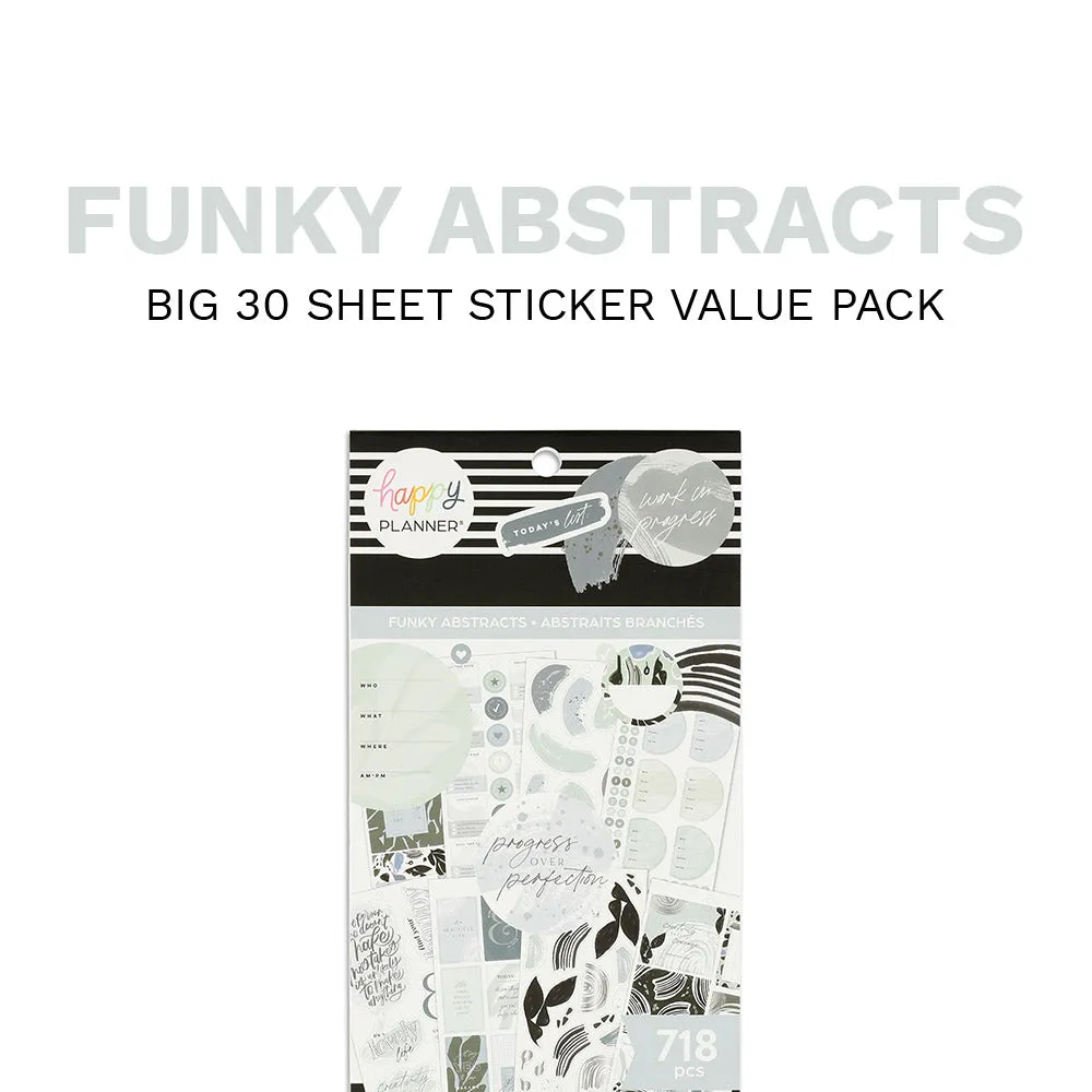 Value Pack Stickers - Funky Abstracts
