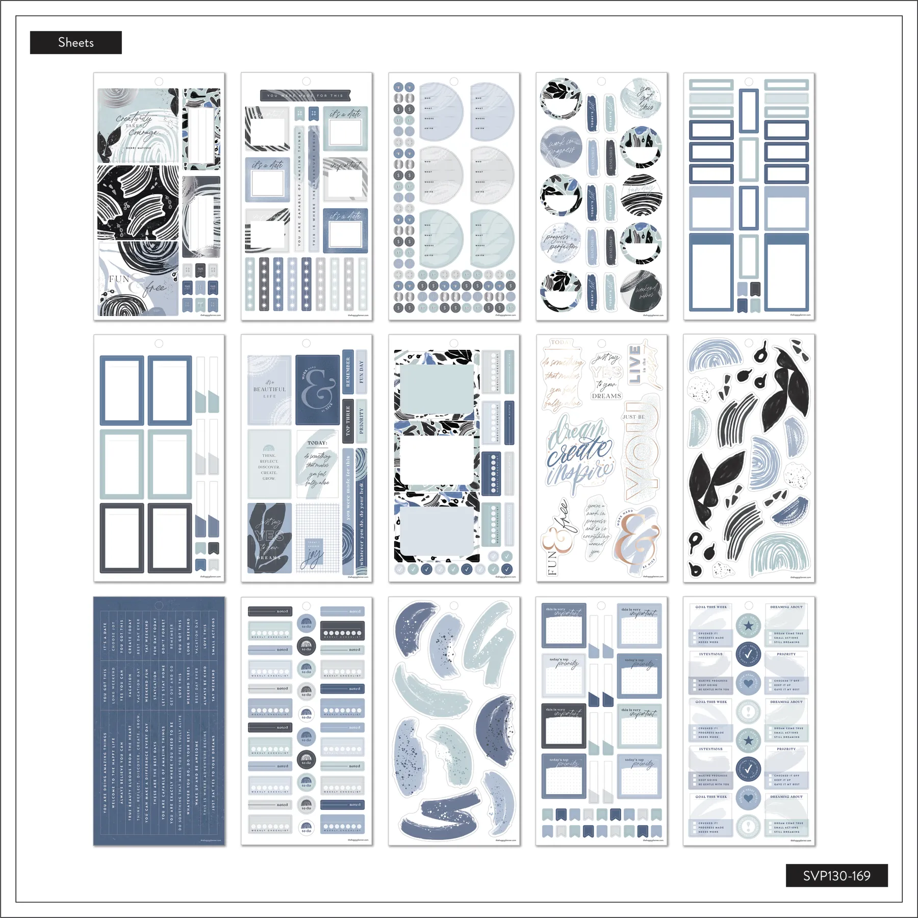 Value Pack Stickers - Funky Abstracts