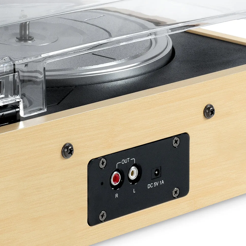 Victrola Eastwood Turntable   Bundled Record Storage Crate