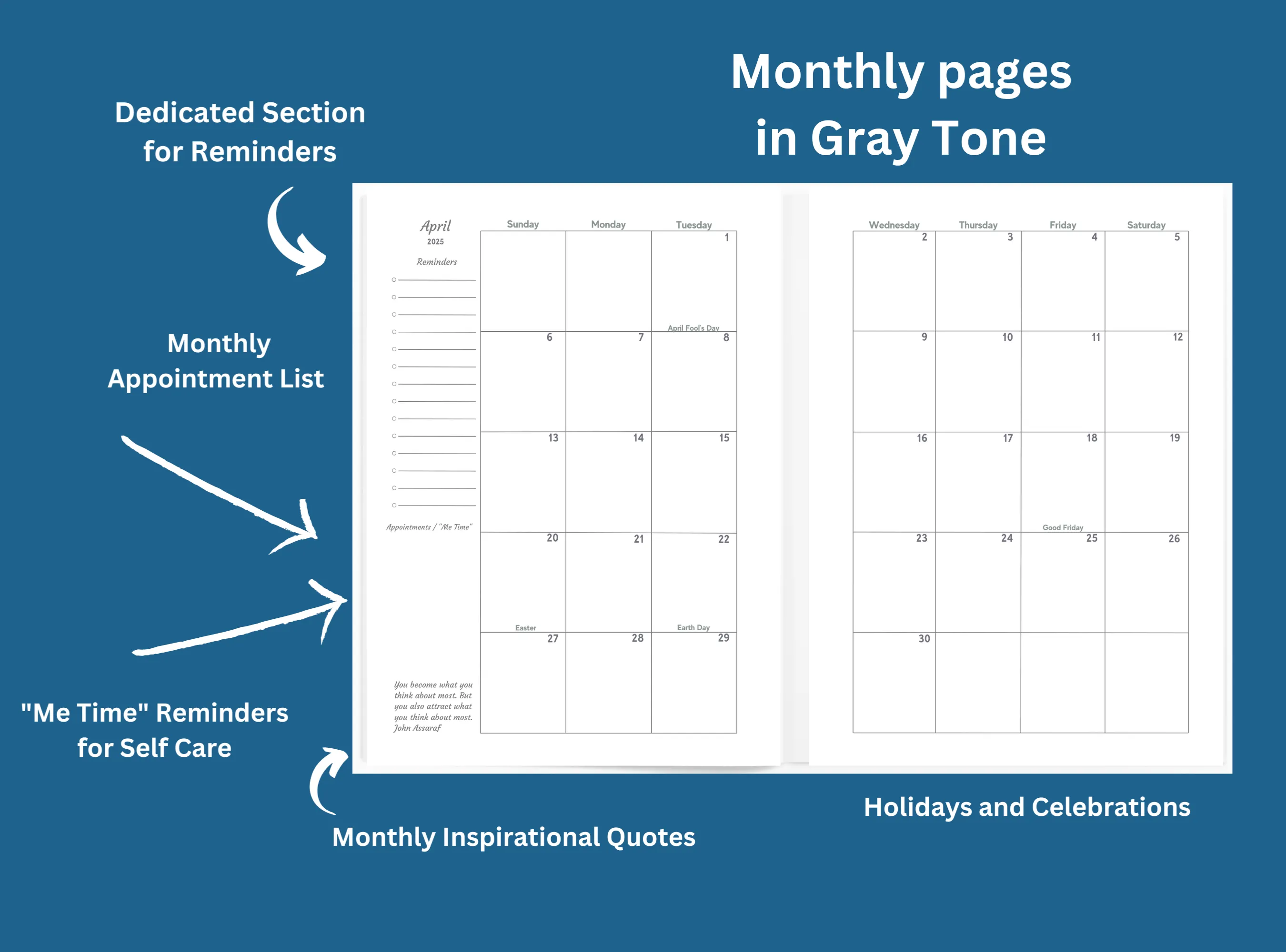 Weekly Planner 2025:  Pansies
