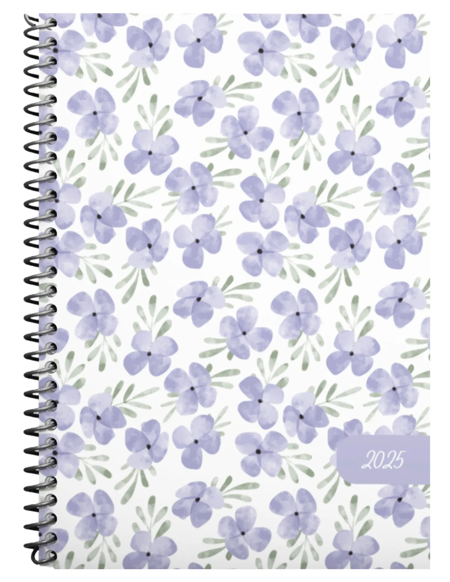 Weekly Planner 2025:  Pansies