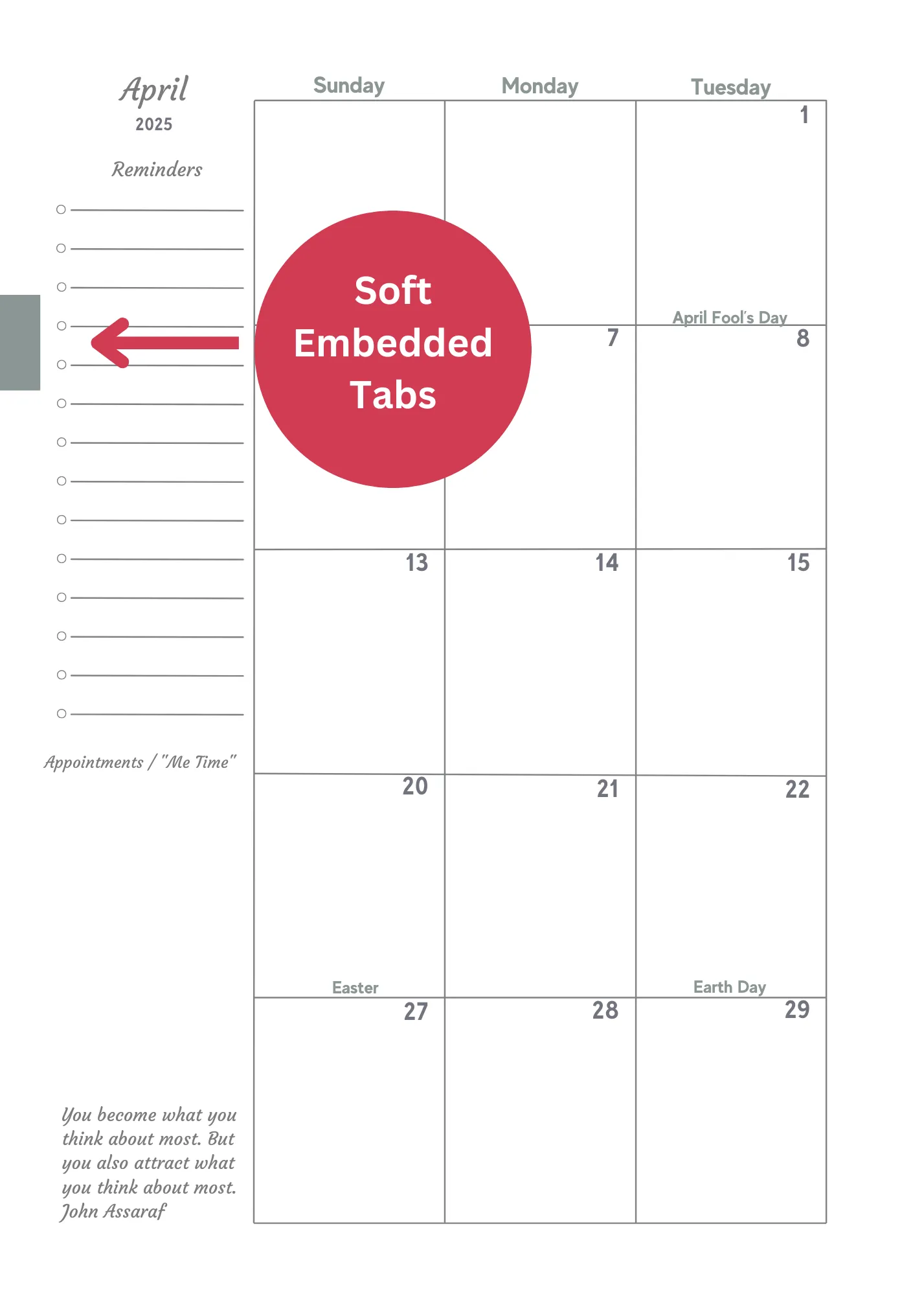Weekly Planner 2025:  Pansies